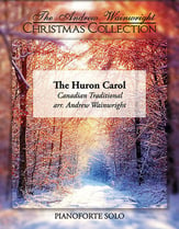 The Huron Carol piano sheet music cover